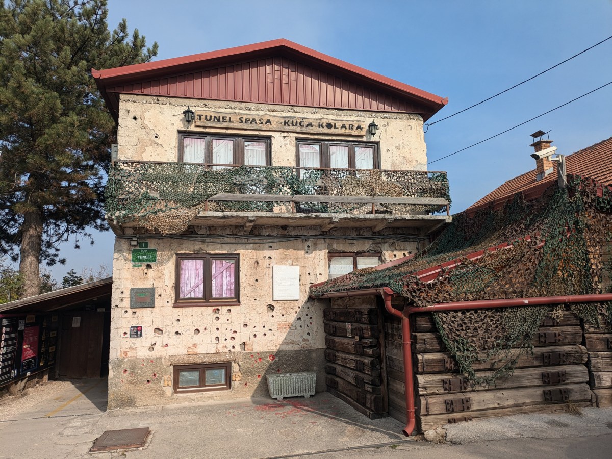 The scars of war & the Tunnel of Hope